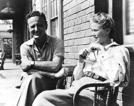  Fred Zinnemann y Grace Kelly 