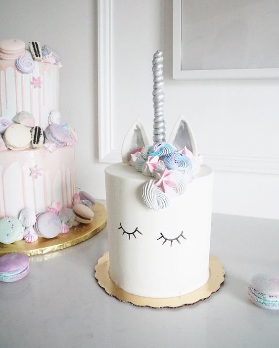 Más ideas de pasteles de unicornio