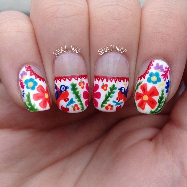 Ideas de nail art para el mes patrio | Revista KENA México