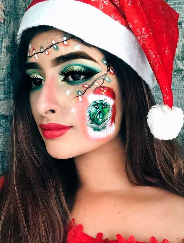 Make Up de fantasía para fiestas navideña | Revista KENA México