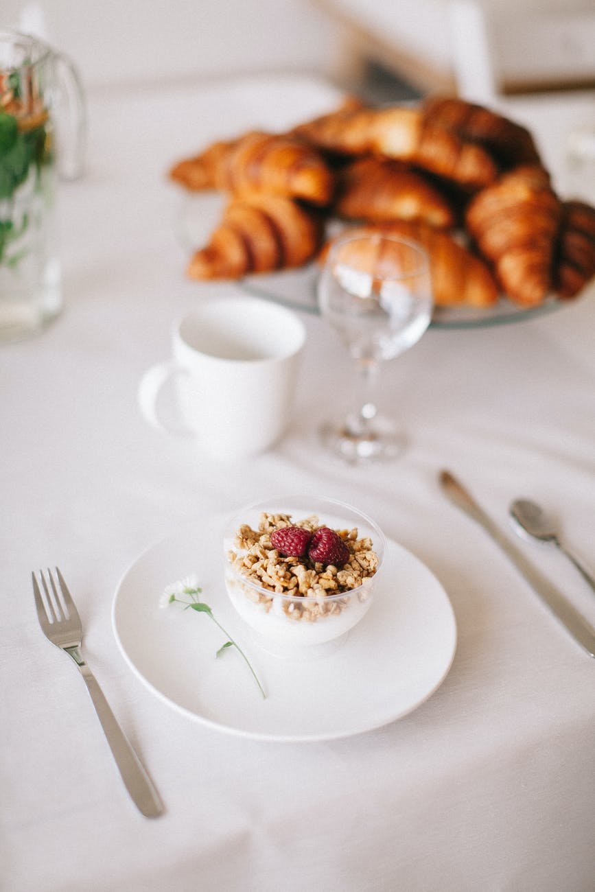 Desayuno de la Reina. Foto de  Lina Kivaka en Pexels