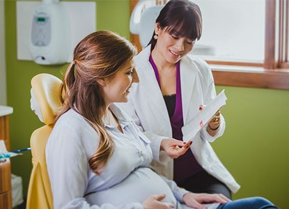 Visitas al dentista durante el embarazo