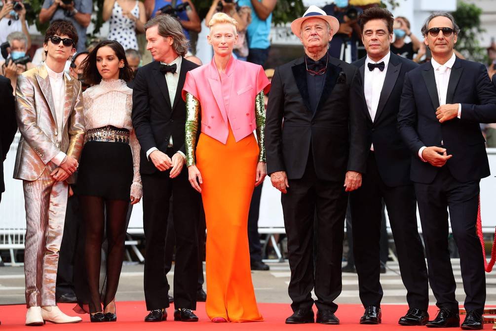 Tilda Swinton en Cannes 2021