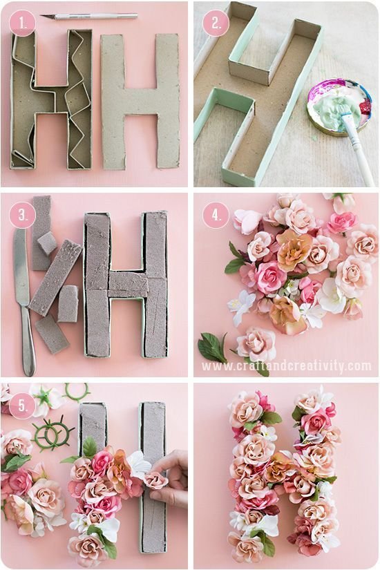 letras decorativas para tu hogar