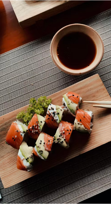 sushi roll sin arroz