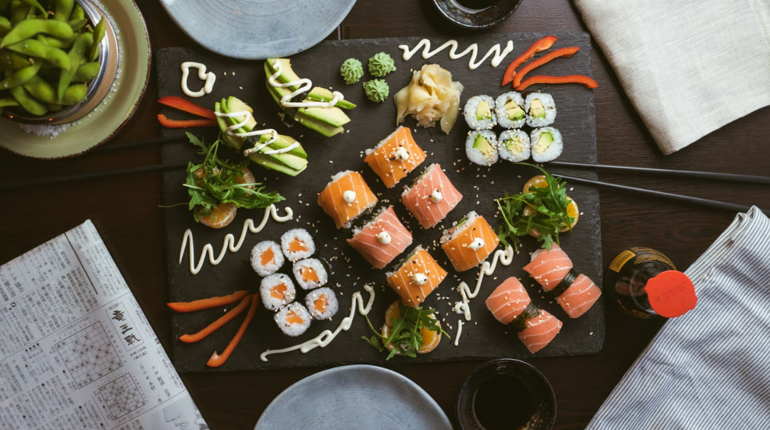 sushi roll sin arroz