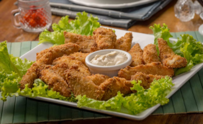 Nuggets de pollo y avena