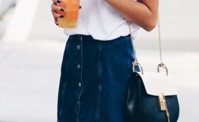 Denim Skirt