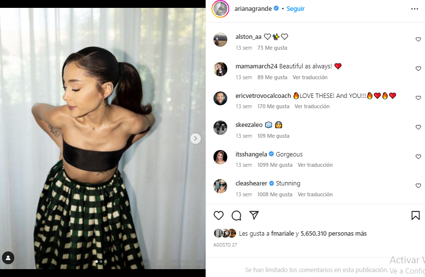 Ariana Grande ratifica la tendencia de las coletas 