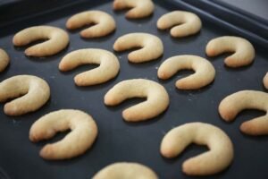 Galletas de vainilla con almendras. Foto: codigococina en Pinterest 