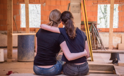 mujeres en la construcción