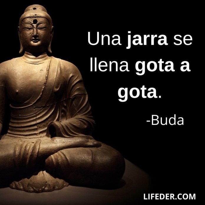 Para mejorar la versión de tu misma, frases budistas. De Lifeder en Pinterest