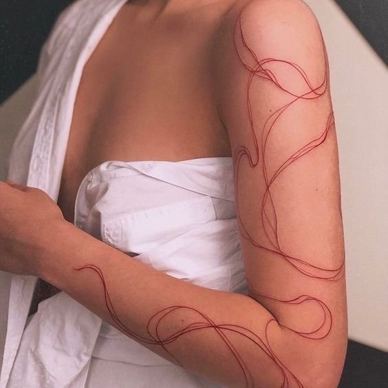 Tatuajes de líneas