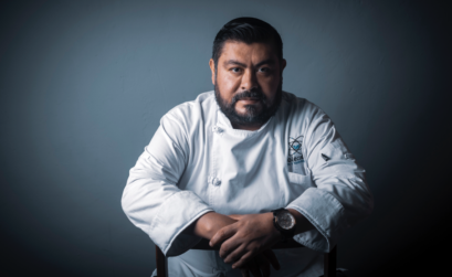 El chef René Angón y su cocina molecular mexicana