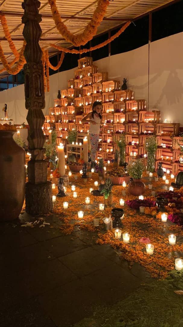 Destinos mágicos para celebrar el Día de Muertos en México. Altares. Foto Pinterest