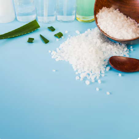 Purificar con sal marina 