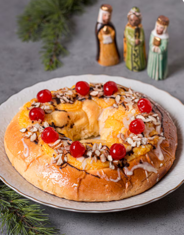 Receta de rosca de reyes casera