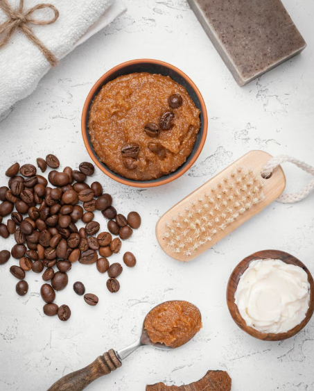 Tratamientos corporales caseros on café