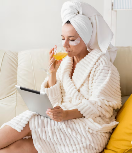 Relajación en casa.