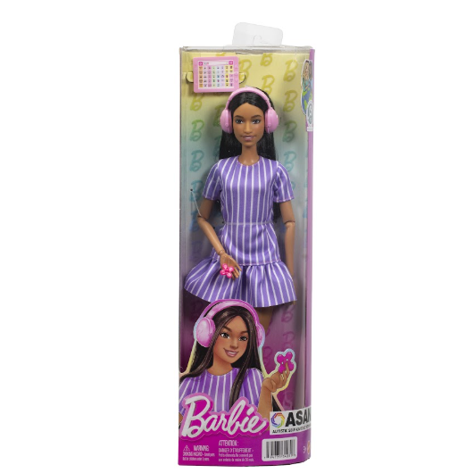 Muñeca barbie autista