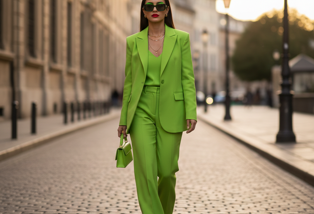 Verde wasabi tendencia 2026