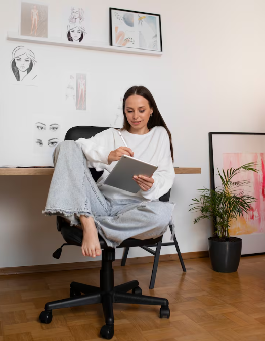 Decoración de oficina para mujeres