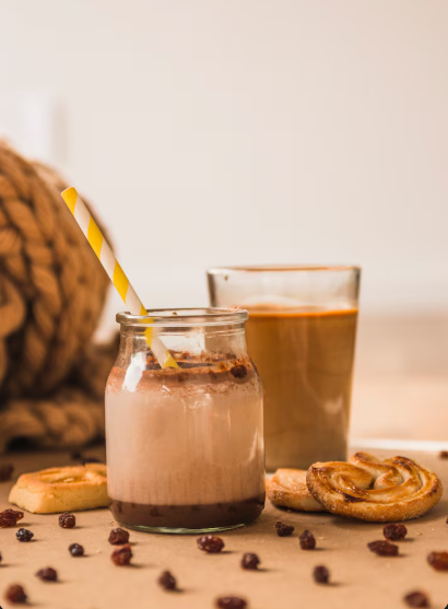 Un cafecito diferente, disfruta del placer de comer.