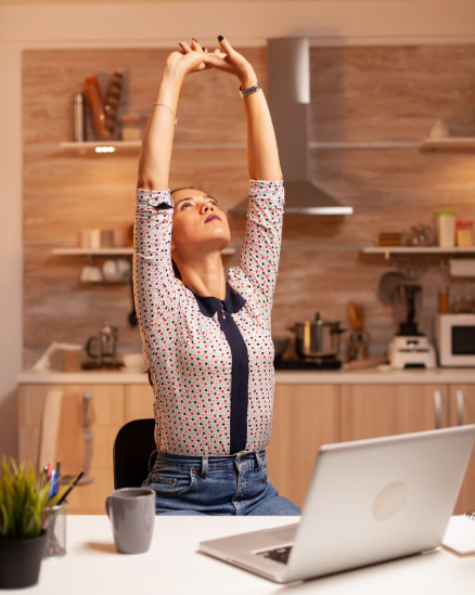 En el trabajo también lo puedes hacer.