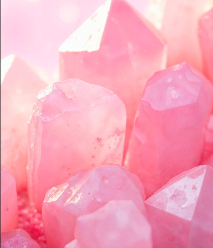 Cuarzo rosa para bienestar en el trabajo