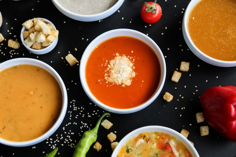 Alimentación consciente con sopas saludables