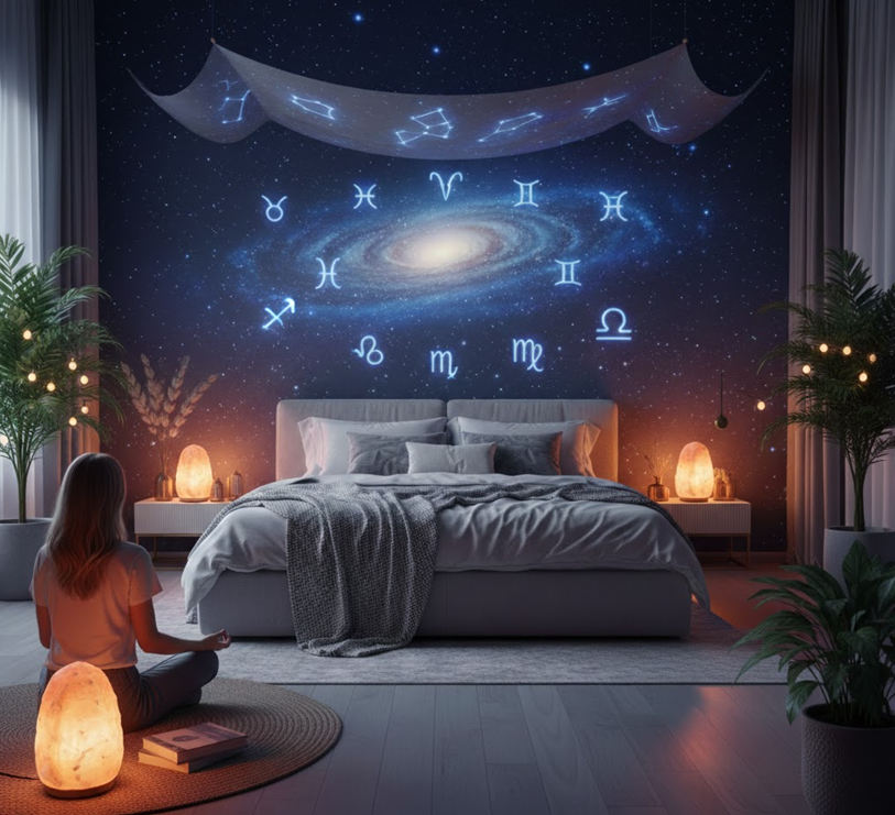 Astro-wellness y descanso profundo