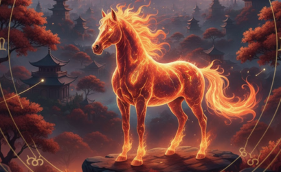 Horóscopo chino con el caballo de fuego