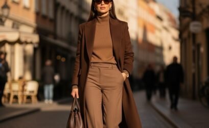 marrón chocolate tendencia 2026