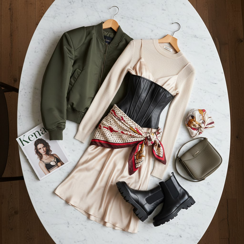 Look lujo silencioso con la guía de estilo Kena