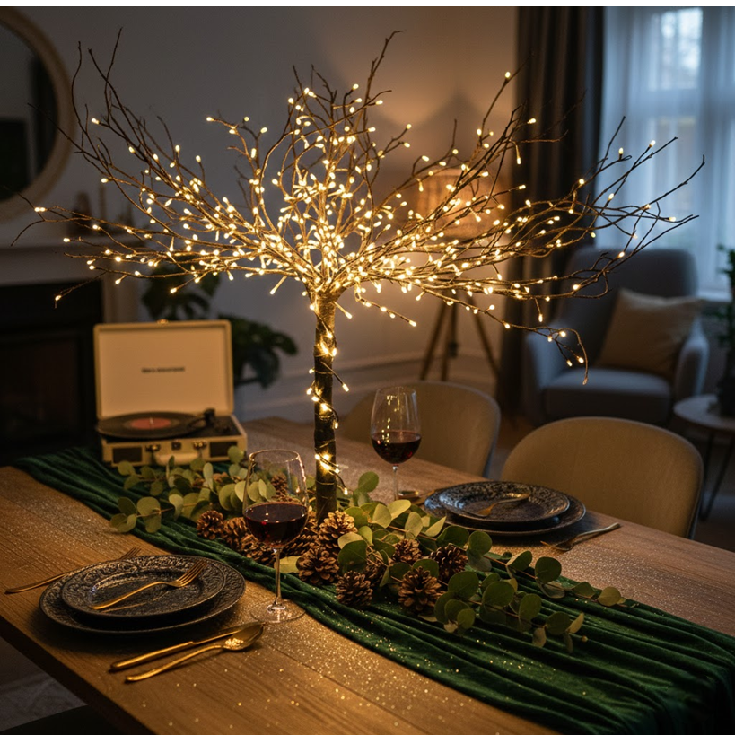 Decoración sostenible para tu mesa de San Valentín