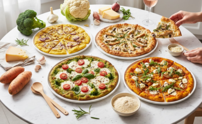 Recetas de masa de pizza saludable