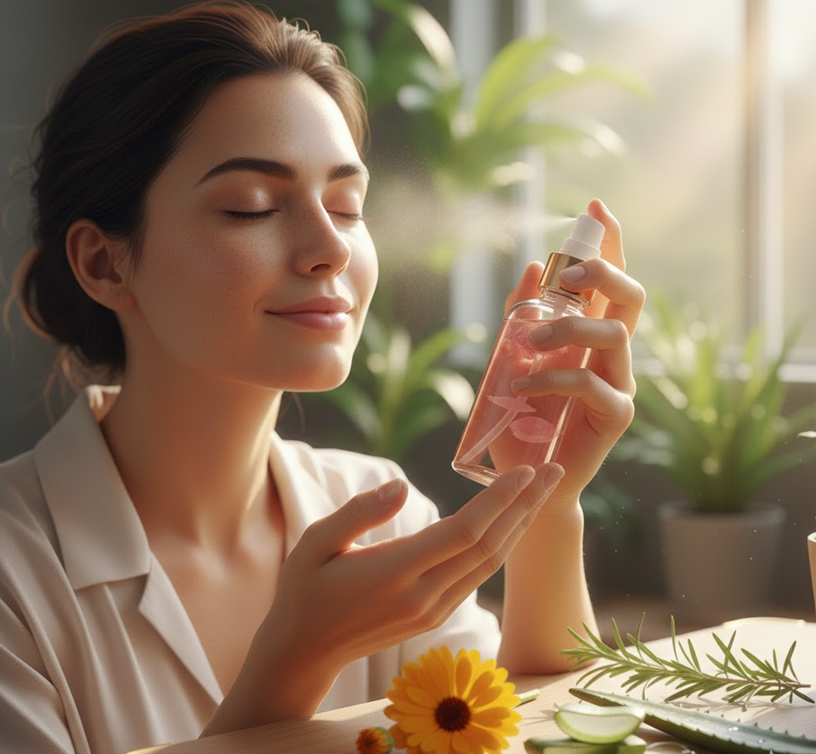 Tónicos faciales naturales