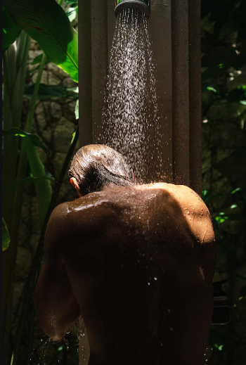 Baños de piedra natural