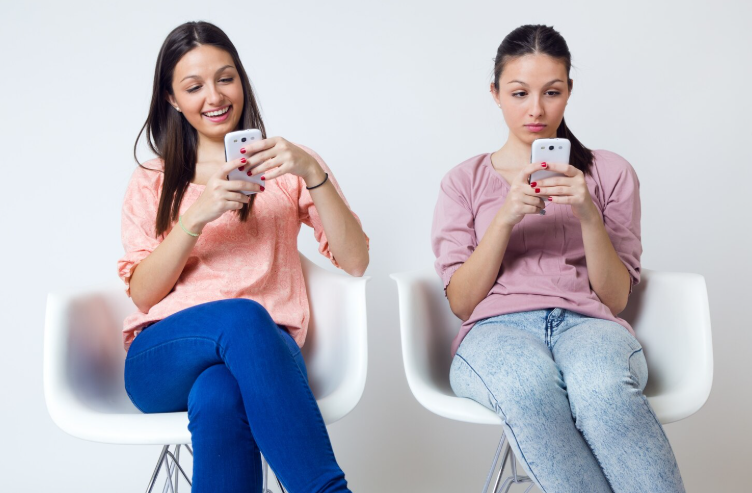 Comparación en redes sociales, ¡stop!