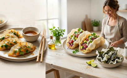 papel de arroz recetas