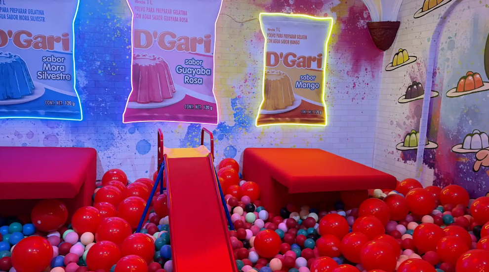 Experiencia sensorial con postres interactivos