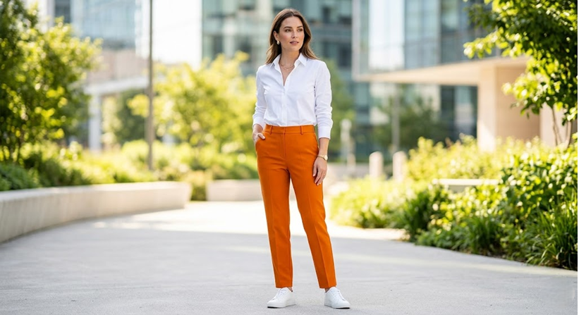 Outfits color naranja