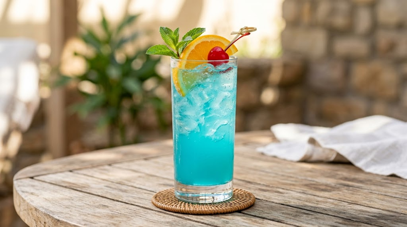 Bebida de la Laguna Azul