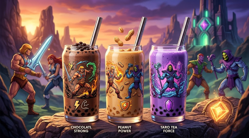 Boba tea con proteína
