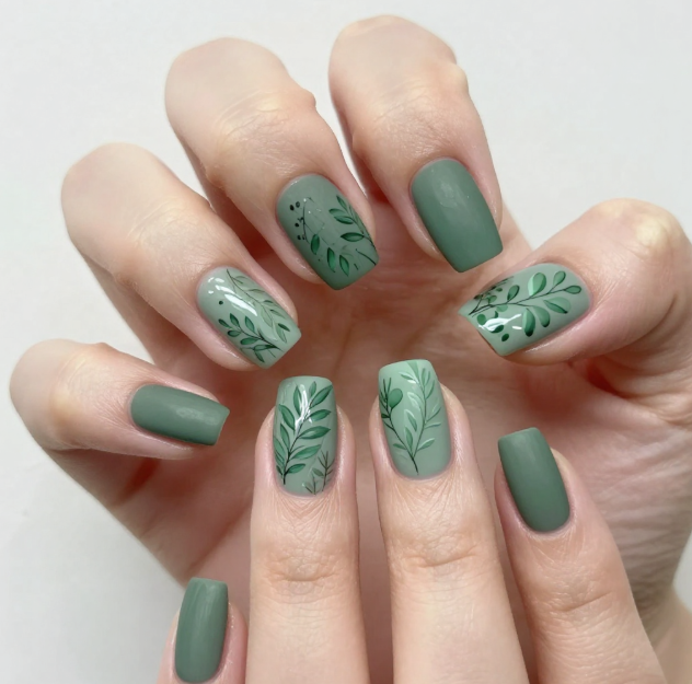 Diseño de uñas para oficina