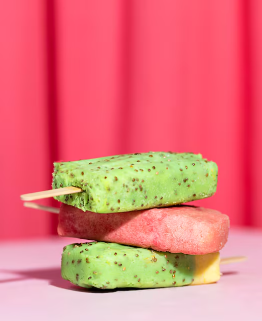 Helados sanos hechos en casa