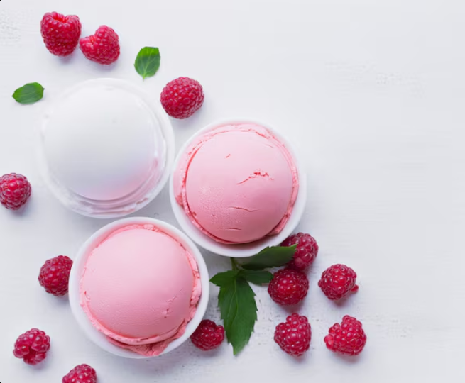 Helados naturales sin azúcar