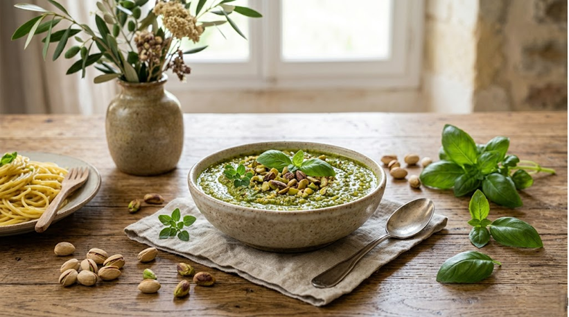 Pesto de pistacho