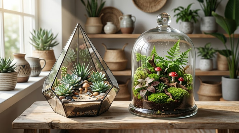 Diiseño de interiores con plantas