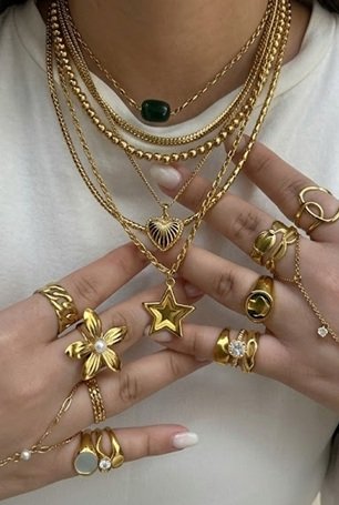 Tendencia collares en capas